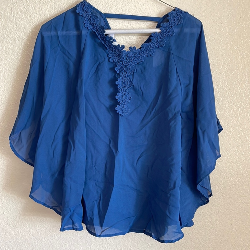 Blue blouse